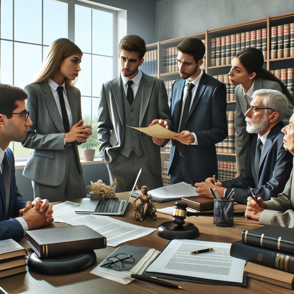 Client-Lawyer Meeting: Discussing Strategies for Personal Injury Cases