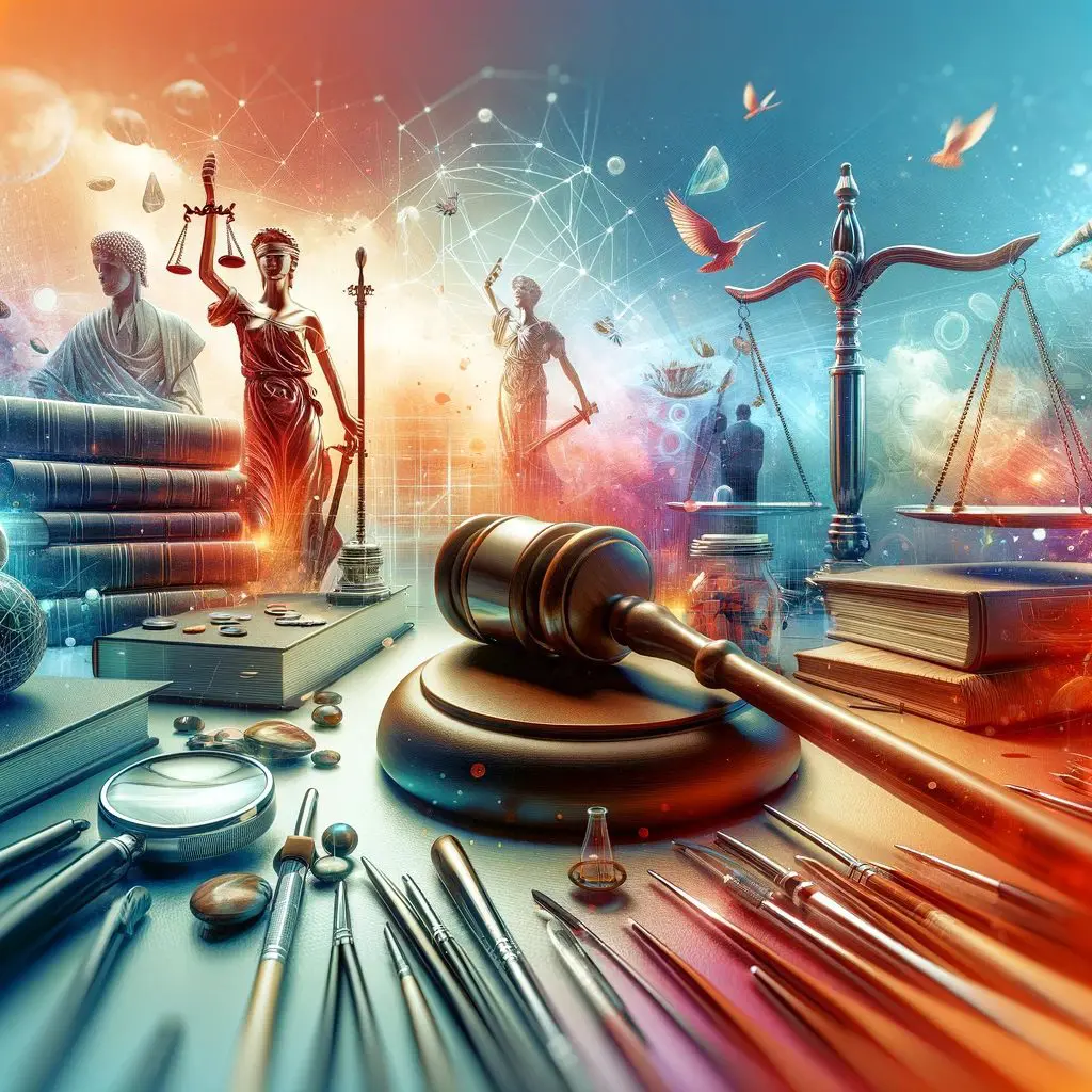 Dynamic, Colorful Representation of a Murder Trial's Legal Environment