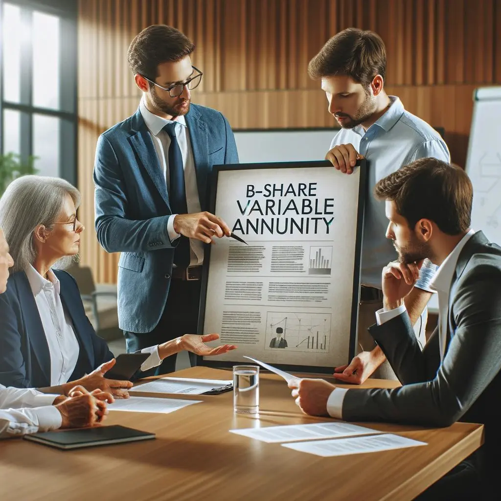 Expert Team Analyzes B-Share Variable Annuity - Insightful Investment Strategy Meeting