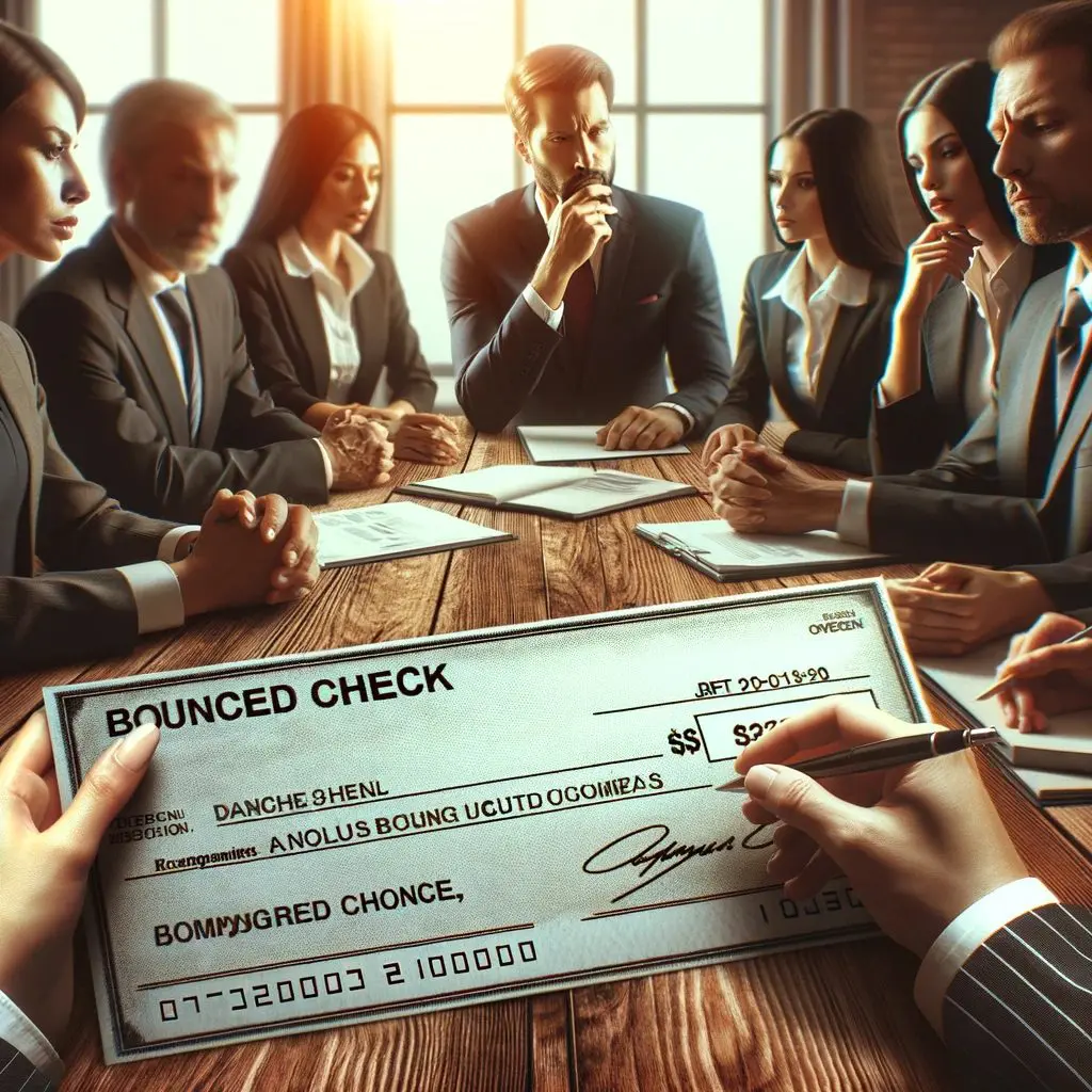 Business Group Discusses Bounced Check Implications