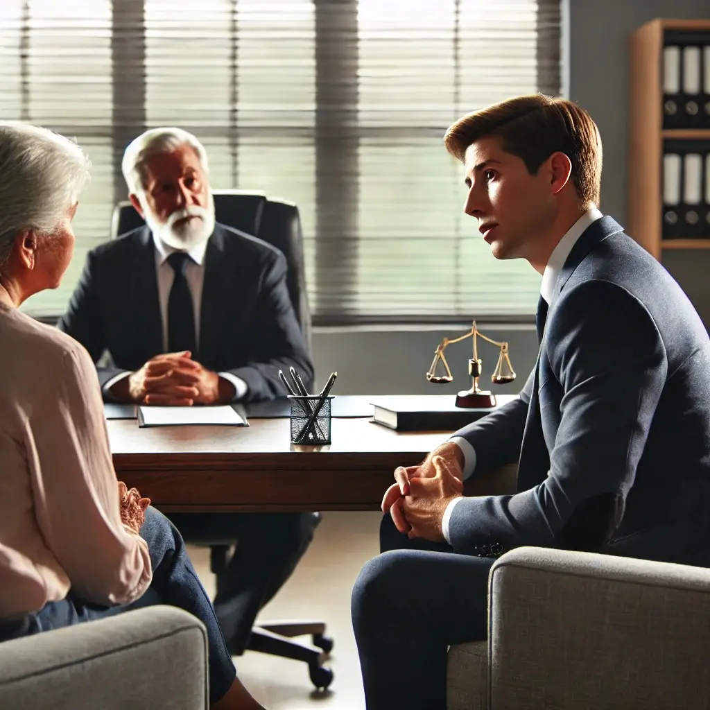 Client Consults Personal Injury Lawyer on Case Timeline