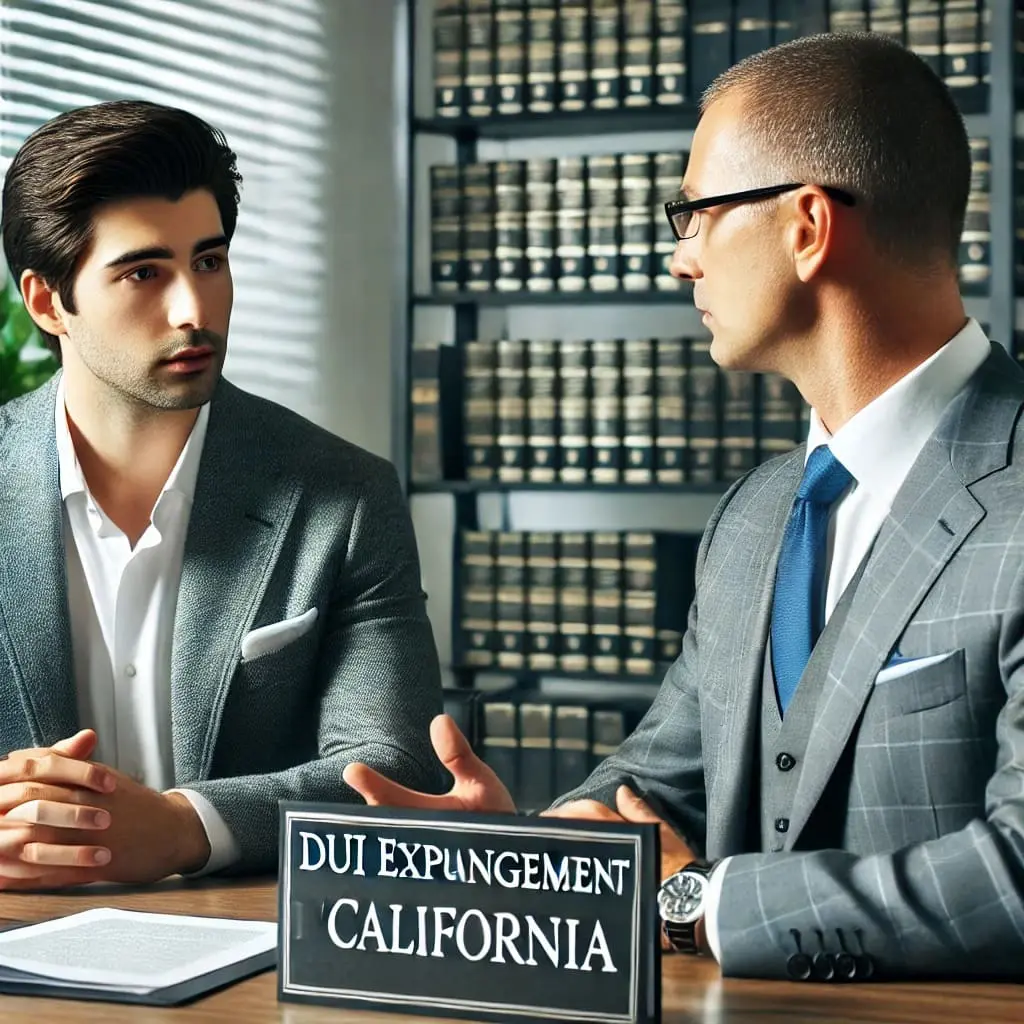 Legal Advice on DUI Expungement Process in California