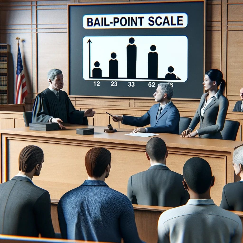 Judicial Discussion of the Bail-Point Scale in Action