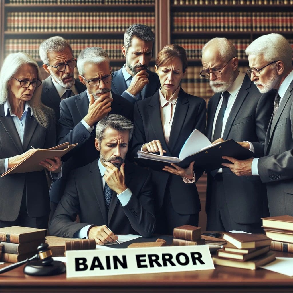 Analizando el Error de Bain: Un Momento Crítico en el Derecho Penal