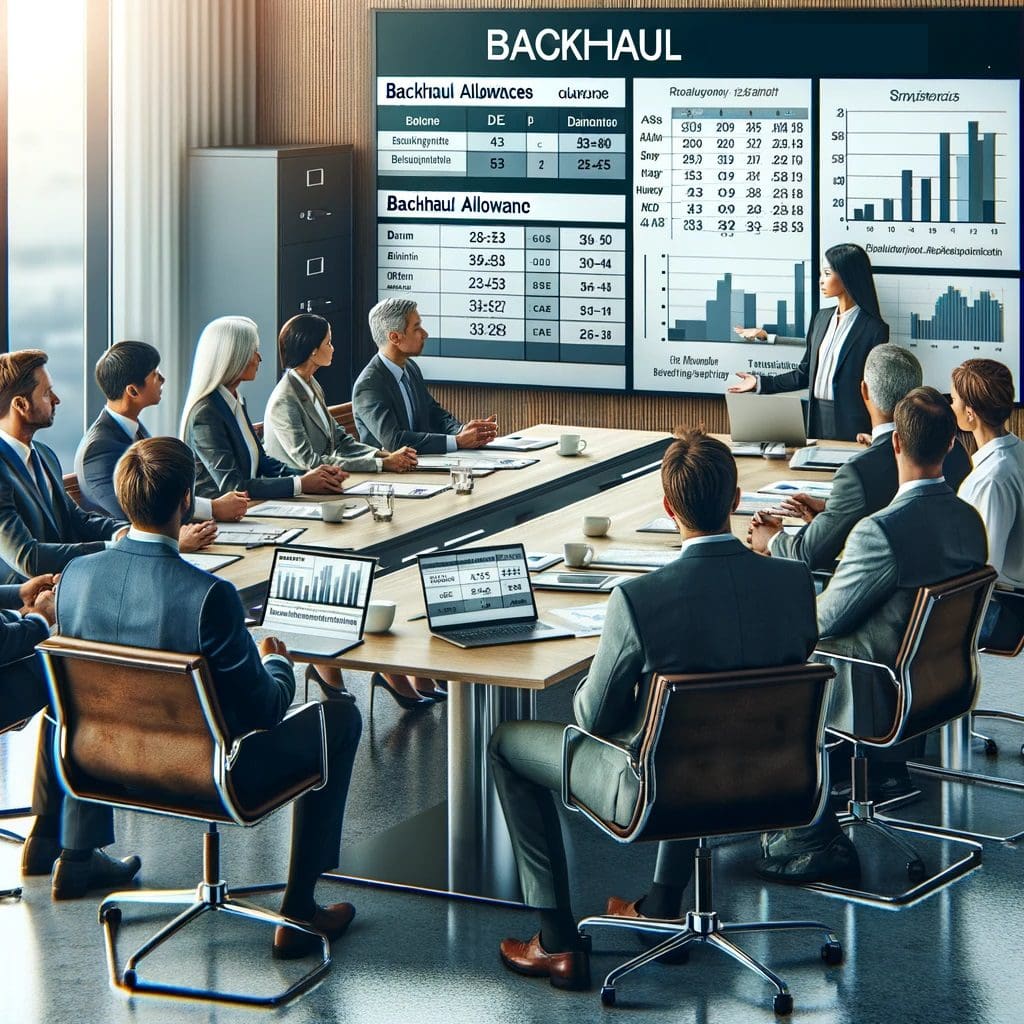 Professional Team Analyzing Backhaul Allowance Implications