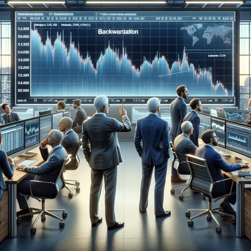 Strategic Discussion on Market Backwardation by Trading Professionals