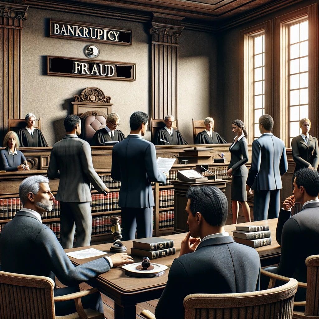 En la sala del tribunal: Las graves implicaciones del fraude en la quiebra