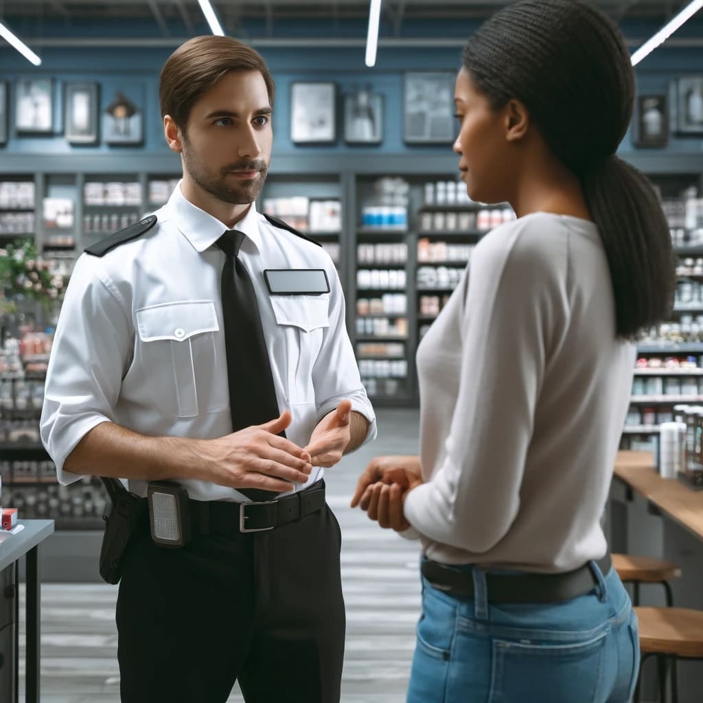 Resolving Shoplifting Incidents: A Calm Approach in Retail Settings