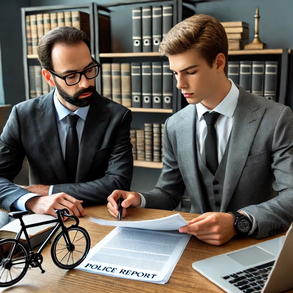 Legal Consultation: Bicycle Accident Case Analysis