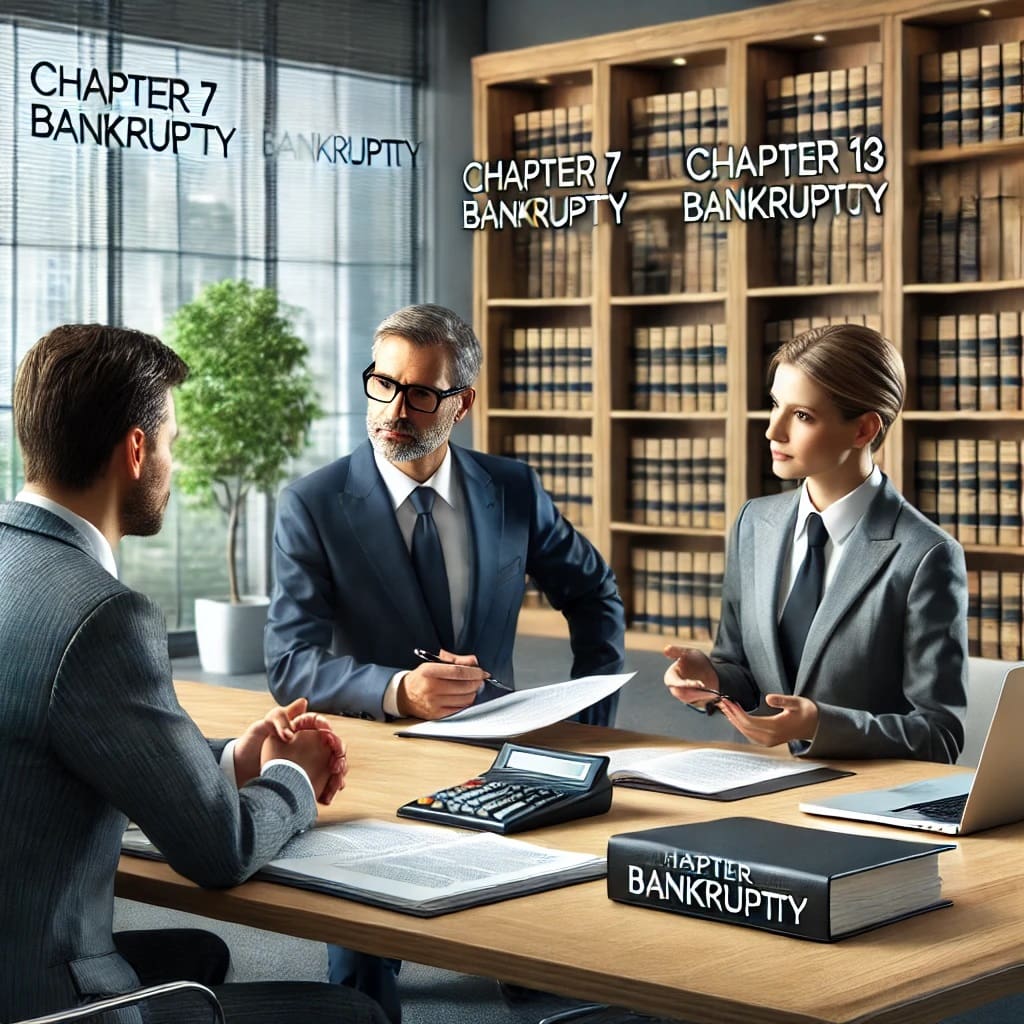 Consulting Bankruptcy Lawyers: Chapter 7 vs. Chapter 13