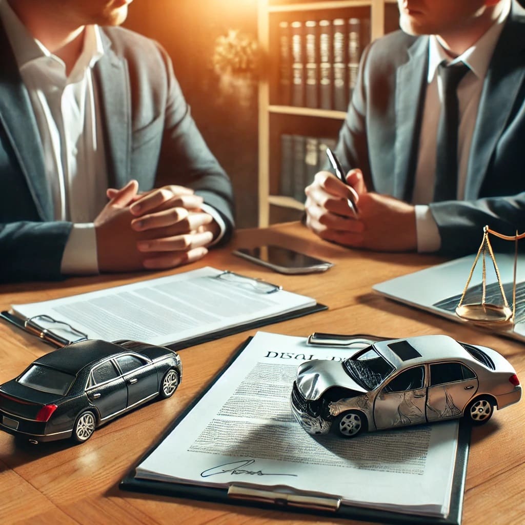 Discussing Evidence with Car Accident Lawyer