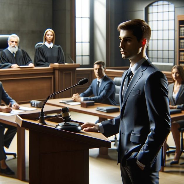 Confident Self-Representation in Courtroom