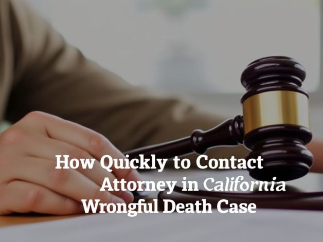 Act Fast: Contacting a CA Wrongful Death Attorney